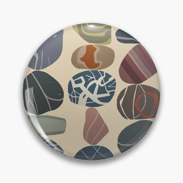 Item preview, minimal pebbles pale sand designed and sold by scrummy.