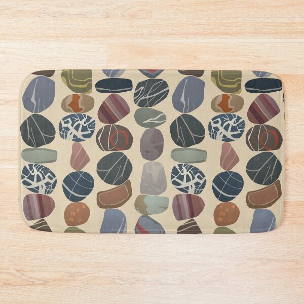 Item preview, minimal pebbles pale sand designed and sold by scrummy.