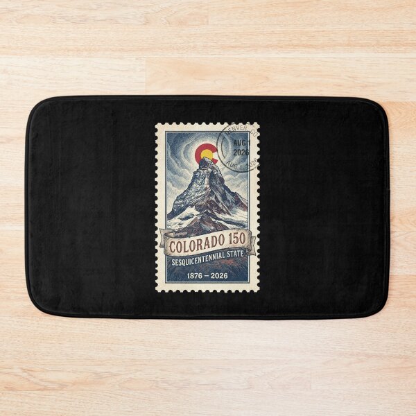 Item preview, Colorado Sesquicentennial 2026 - Vintage Mountain Postmark designed and sold by G350.