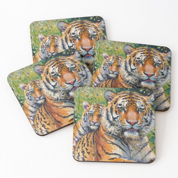 Item preview, Tiger mum and cub designed and sold by sid1802.
