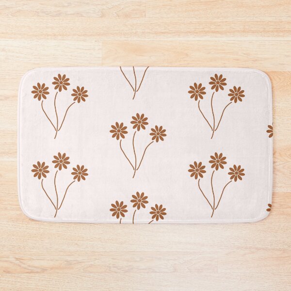 Item preview, Minimalist illustration of three brown flowers designed and sold by MagicMaker1984.
