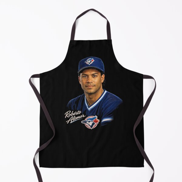 Item preview, Roberto Alomar Toronto Blue Jays Retro Baseball Portrait designed and sold by TheArtOfCar.