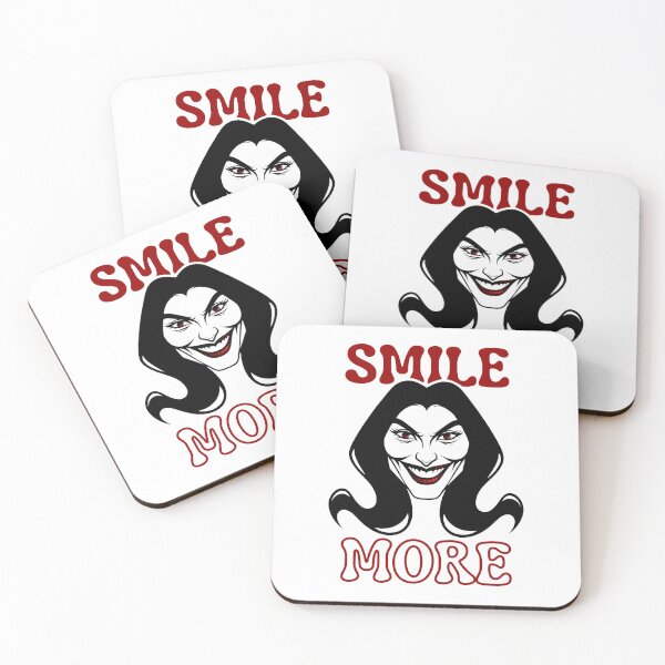 Item preview, Smile More | Sassy Defiant Feminist Art designed and sold by ObsidianDaz.