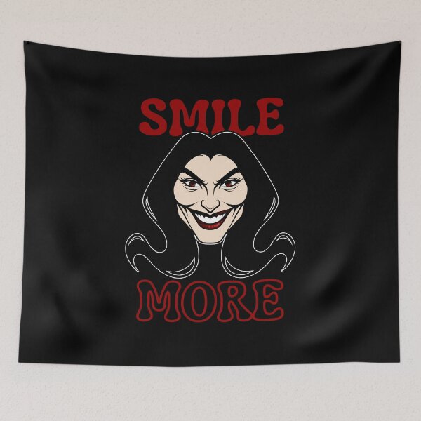 Item preview, Smile More | Sassy Defiant Feminist Art designed and sold by ObsidianDaz.