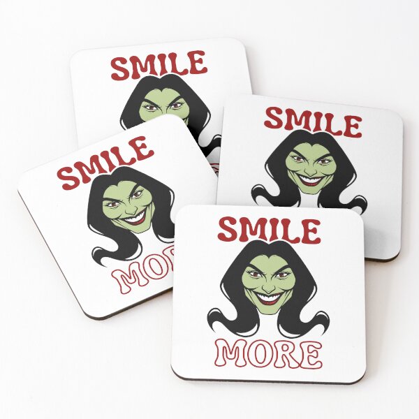 Item preview, Smile More | Sassy Defiant Feminist Art designed and sold by ObsidianDaz.