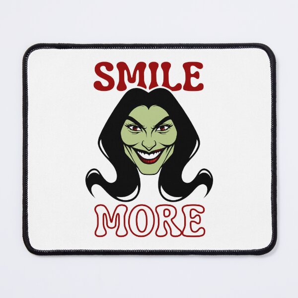Item preview, Smile More | Sassy Defiant Feminist Art designed and sold by ObsidianDaz.