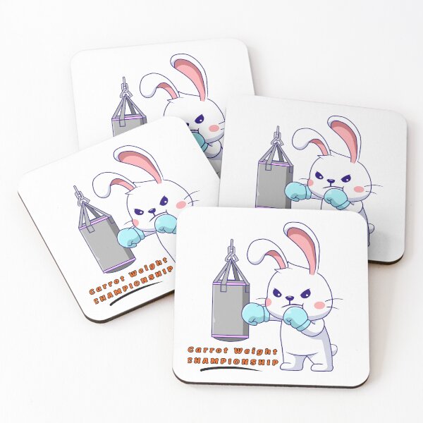 Item preview, Carrot Weight CHAMPIONSHIP Boxing Bunny designed and sold by pheladii.