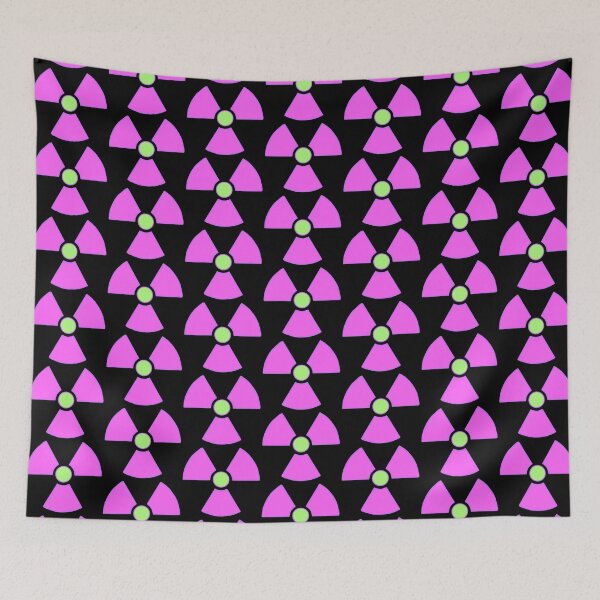 Item preview, Kawaii Radiation Symbol designed and sold by kitschandkawaii.