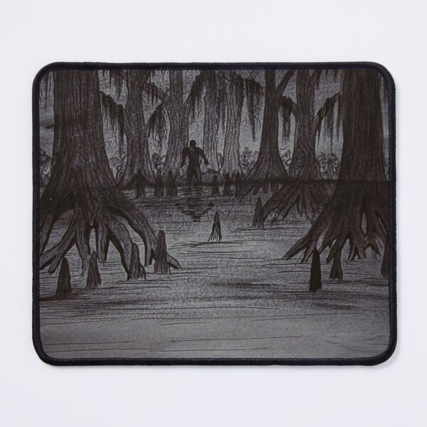 Item preview, Bigfoot in the murky swamp designed and sold by Matt Starr Fine Art .