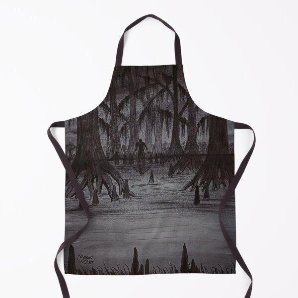 Item preview, Bigfoot in the murky swamp designed and sold by Matt Starr Fine Art .
