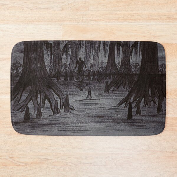 Item preview, Bigfoot in the murky swamp designed and sold by Matt Starr Fine Art .