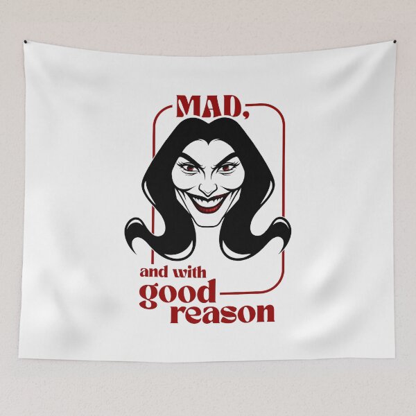 Item preview, Madwoman | Sassy Defiant Feminist Art designed and sold by ObsidianDaz.
