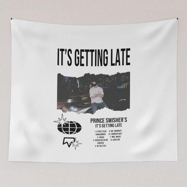 Item preview, It's Getting Late tracklist designed and sold by PrinceSwisher.