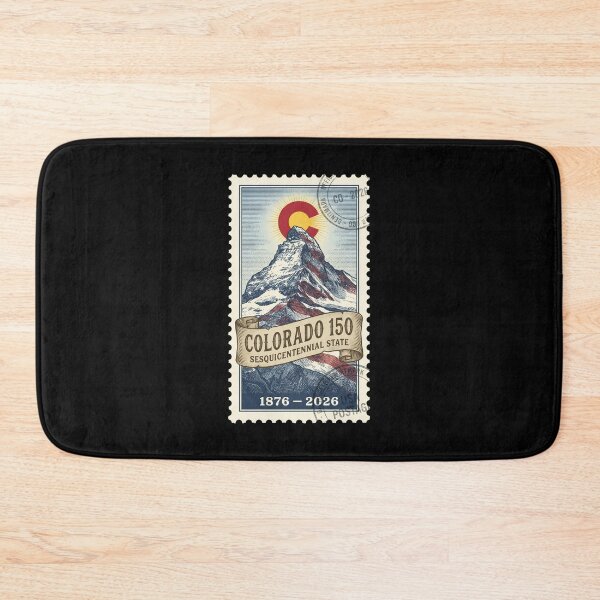 Item preview, Colorado 1876-2026 Sesquicentennial - Majestic Peak Stamp designed and sold by G350.