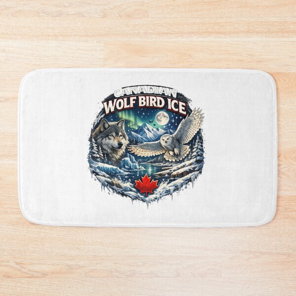 Item preview, Canadian Wolf Bird Ice Fantasy designed and sold by Mukesh Saxena.