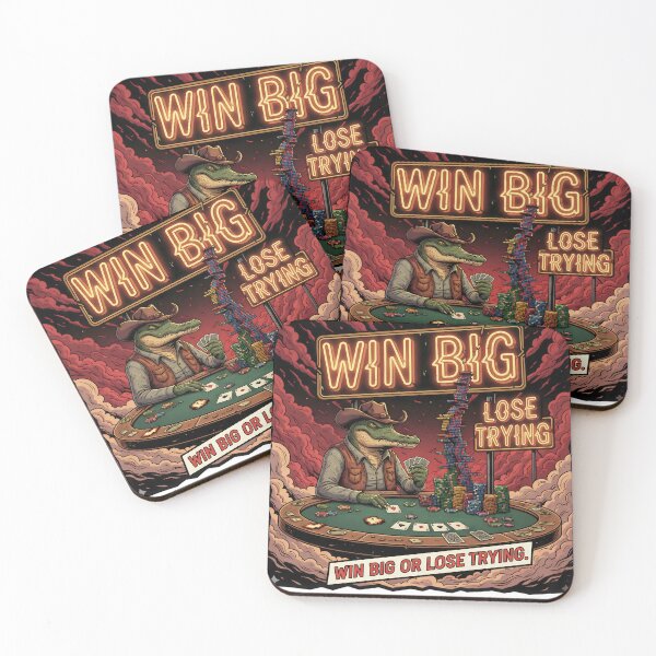 Item preview, The Card Shark Gator: Win Big or Lose Trying designed and sold by GambleCore.