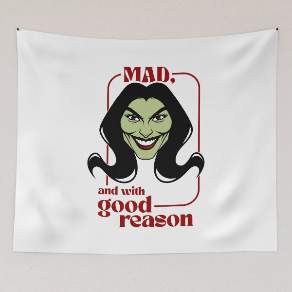 Item preview, Madwoman | Sassy Defiant Feminist Art designed and sold by ObsidianDaz.