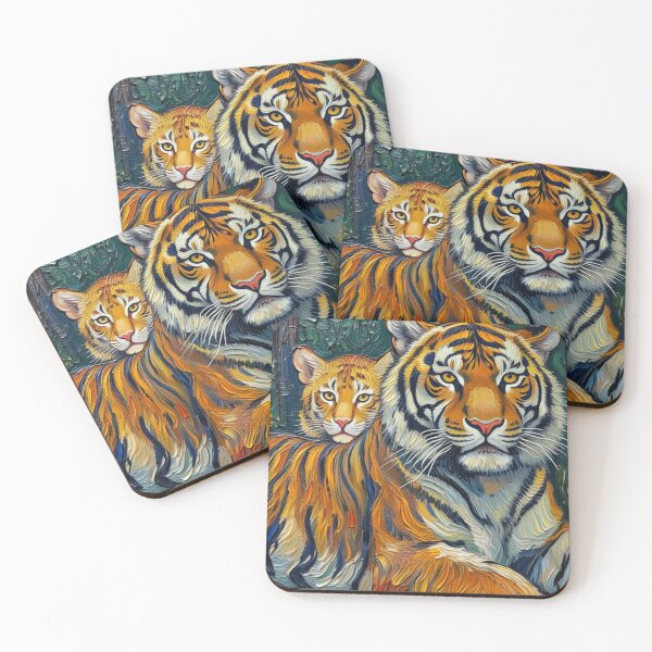 Item preview, Tiger mum and cub designed and sold by sid1802.