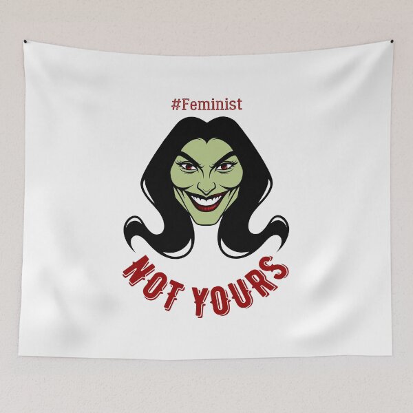 Item preview, I Am Not Yours | Sassy Defiant Feminist Art designed and sold by ObsidianDaz.