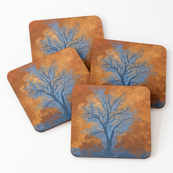 Item preview, Abstract tree with sunset designed and sold by MoniJoy91.