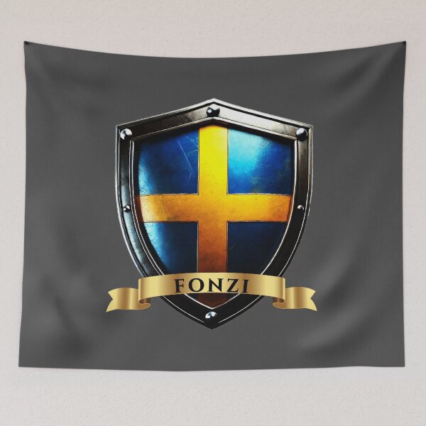 Item preview, Fonzi Swedish Heritage Crest Shield designed and sold by Highlandkings.