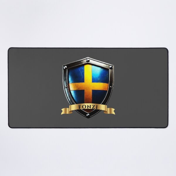 Item preview, Fonzi Swedish Heritage Crest Shield designed and sold by Highlandkings.