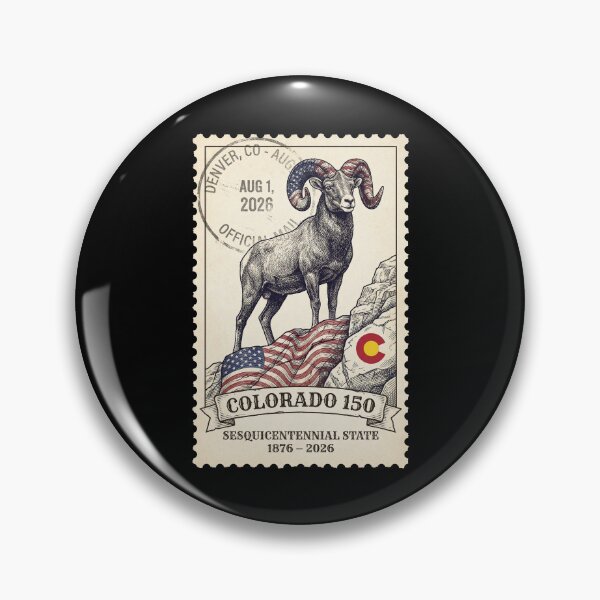 Item preview, Colorado Bighorn Sheep 150th Anniversary - Wildlife Stamp designed and sold by G350.