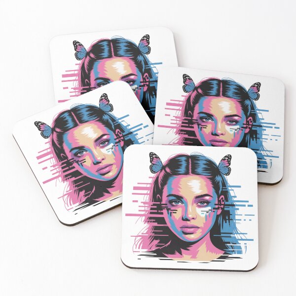 Item preview, Cyber Glitch Butterfly Tears – Y2K AIM Portrait designed and sold by mo-carnival.