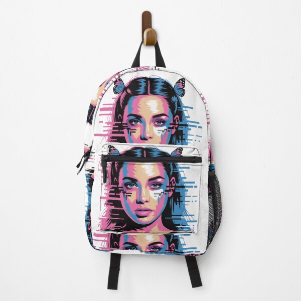 Item preview, Cyber Glitch Butterfly Tears – Y2K AIM Portrait designed and sold by mo-carnival.