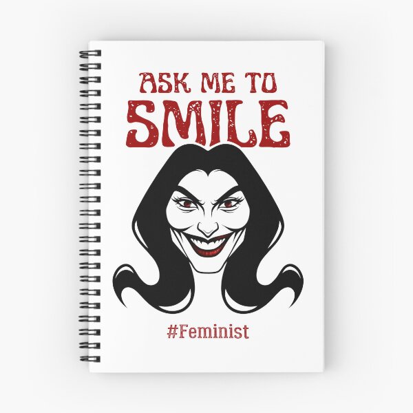 Item preview, Smile For Me | Sassy Defiant Feminist Art designed and sold by ObsidianDaz.