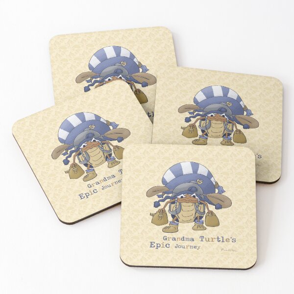 Item preview, Funny Traveling Turtle Grandma with Bold Gear designed and sold by Pink Writer.