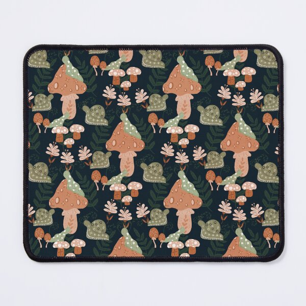 Item preview, Snail’s Wonderland Pattern in Navy Mutes Tones designed and sold by designsbyklm.