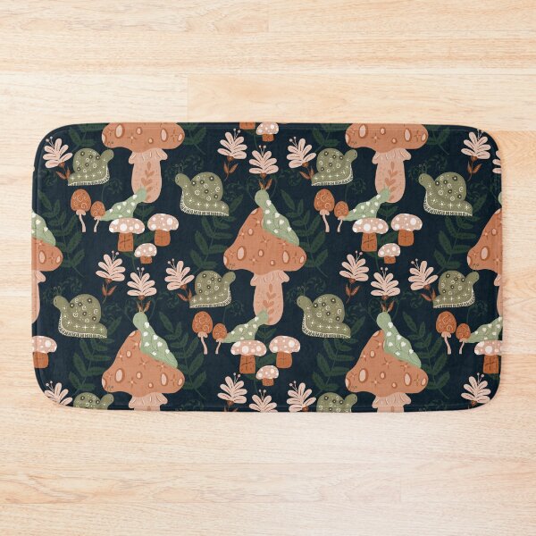 Item preview, Snail’s Wonderland Pattern in Navy Mutes Tones designed and sold by designsbyklm.
