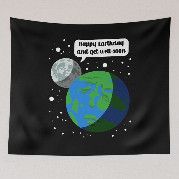 Item preview, Happy Earthday Climate Change Environment Gift designed and sold by Halfstone.