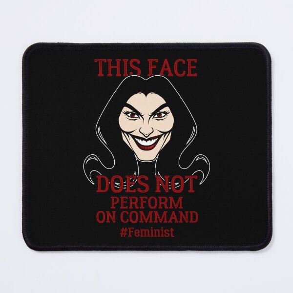 Item preview, Smile For Me | Sassy Defiant Feminist Art designed and sold by ObsidianDaz.