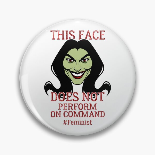 Item preview, Smile For Me | Sassy Defiant Feminist Art designed and sold by ObsidianDaz.