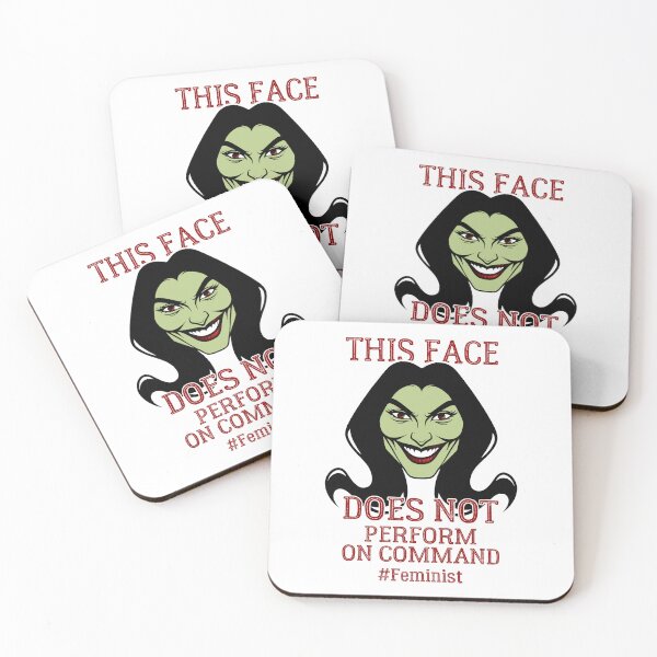 Item preview, Smile For Me | Sassy Defiant Feminist Art designed and sold by ObsidianDaz.