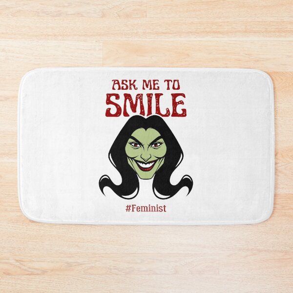 Item preview, Smile For Me | Sassy Defiant Feminist Art designed and sold by ObsidianDaz.