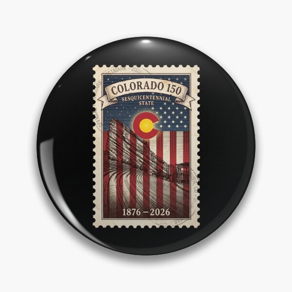 Item preview, Red Rocks Amphitheatre Colorado 150 - Patriotic 2026 Stamp designed and sold by G350.