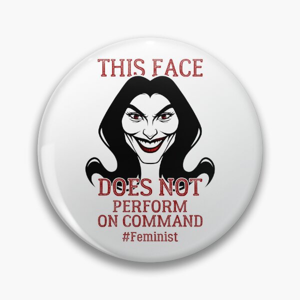 Item preview, Smile For Me | Sassy Defiant Feminist Art designed and sold by ObsidianDaz.
