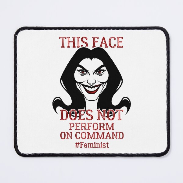 Item preview, Smile For Me | Sassy Defiant Feminist Art designed and sold by ObsidianDaz.