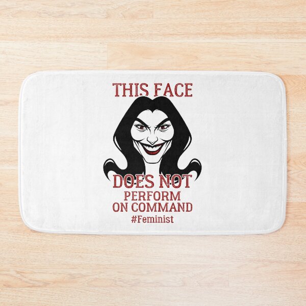 Item preview, Smile For Me | Sassy Defiant Feminist Art designed and sold by ObsidianDaz.