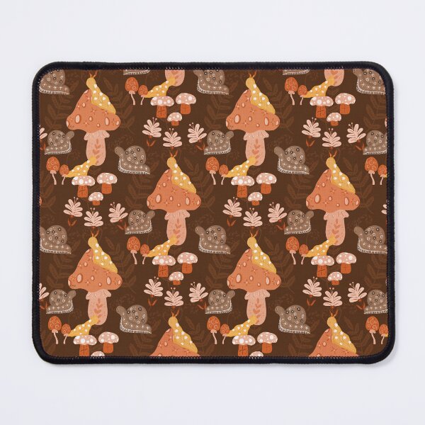 Item preview, Snail’s Wonderland Pattern in Brown designed and sold by designsbyklm.