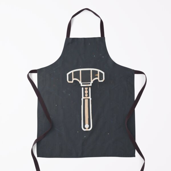 Item preview, Industrial Minimal Hammer Icon - Modern Tool Symbol Design designed and sold by PrintForgeLab.