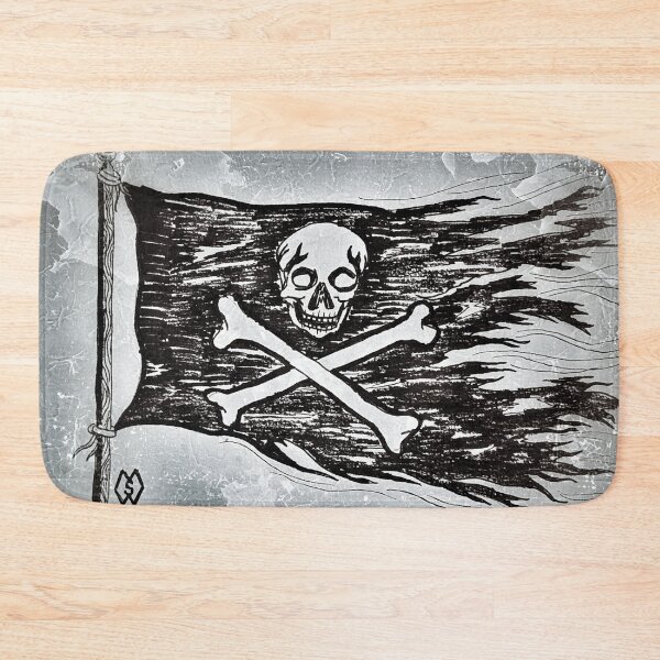 Item preview, Ragged pirate flag  designed and sold by Matt Starr Fine Art .