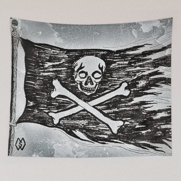 Item preview, Ragged pirate flag  designed and sold by Matt Starr Fine Art .
