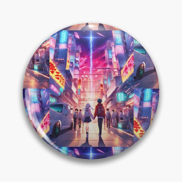 Item preview, Couple walking in a modern city designed and sold by ArtsJulian.
