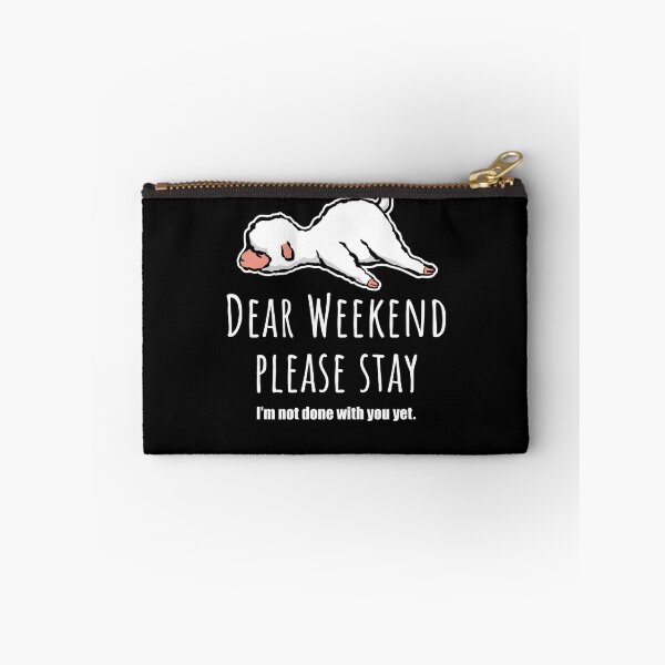 Item preview, Dear weekend please stay, cute lamb designed and sold by Halfstone.