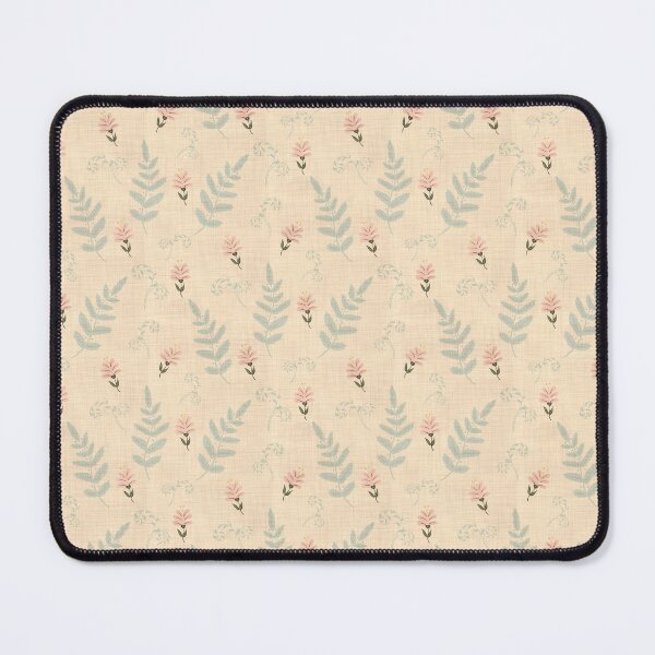 Item preview, Flowers and Ferns Pattern in Yellow designed and sold by designsbyklm.