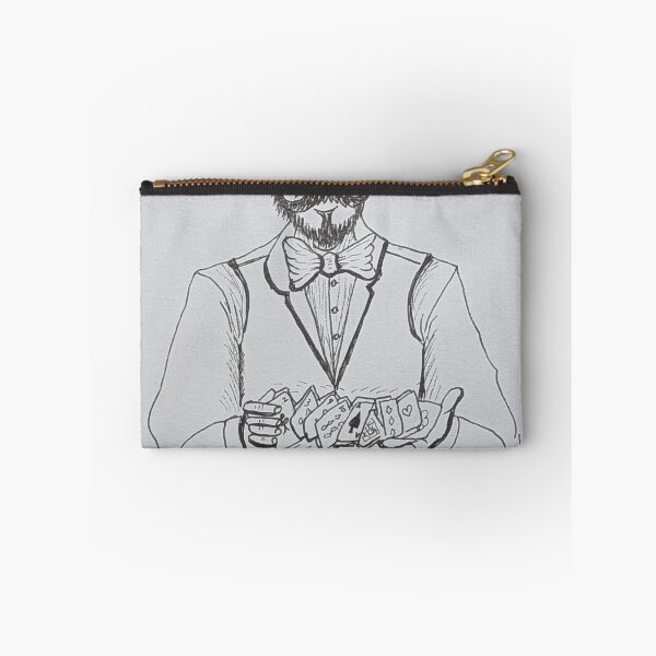 Item preview, Card dealer shuffling the deck  designed and sold by Matt Starr Fine Art .